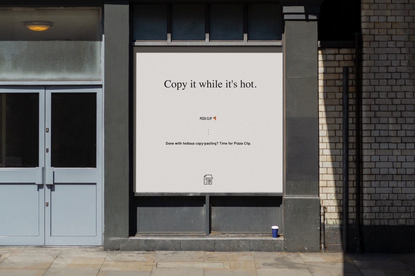 피자클립 매장 — Copy it while it's hot
